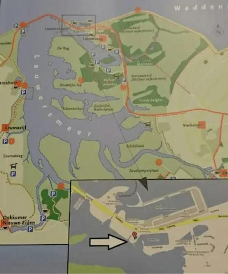 Waterhuisjes Op De Pier Lauwersmeerplezier! Lauwersoog